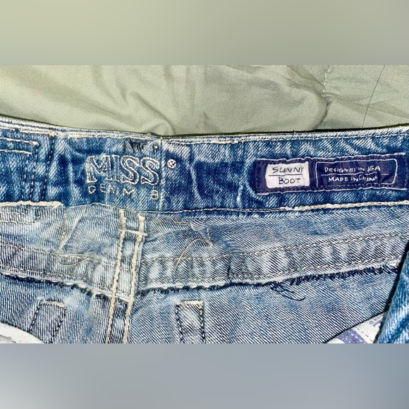 Miss Me Vintage Jeans “Sunny” Bootcut -Size 24 or 25,inseam 33.Rare & broken in! - Picture 6 of 9